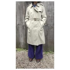 Burberry-Burberry vintage trench coat size 40-Beige