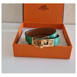 Hermès-Kaktusgrünes Armband-Dunkelgrün