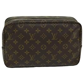 Louis Vuitton-Louis Vuitton Monogram Trousse Toilette 28 Pochette M47522 LV Auth em5874-Monogramma