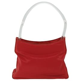 Prada-PRADA Hand Bag Nylon Red Auth 67067-Red