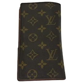 Louis Vuitton-LOUIS VUITTON Monogram Porte Cartes Credit Billfold Wallet M60825 LV Auth th4620-Monogram