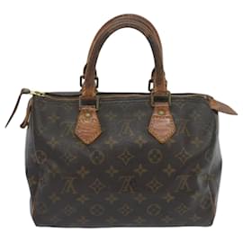 Louis Vuitton-Louis Vuitton Monogram Speedy 25 Hand Bag M41528 LV Auth bs12097-Monogram