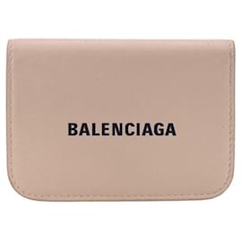 Balenciaga-Mini portefeuille Balenciaga Cash-Rose