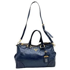 Prada Vitello Navy blue