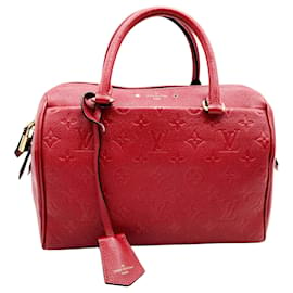 Louis Vuitton-Louis Vuitton Speedy bandoulière 25-Red