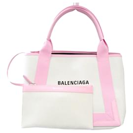 Balenciaga-Balenciaga Navy Cabas-Pink