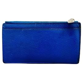 Louis Vuitton-Louis Vuitton Porte-monnaie et porte- carte-Bleu
