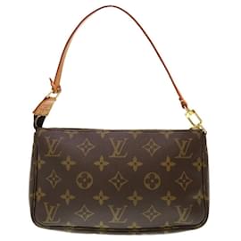 Louis Vuitton-Accesorios de Louis Vuitton Pochette-Castaño