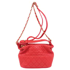 Chanel-Chanel hobo-Red