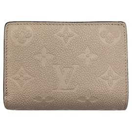 Louis Vuitton-Cremallera Louis Vuitton Compact-Gris