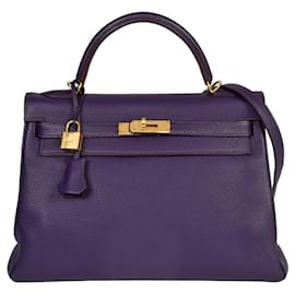 Hermès-Hermès Kelly 32-Purple