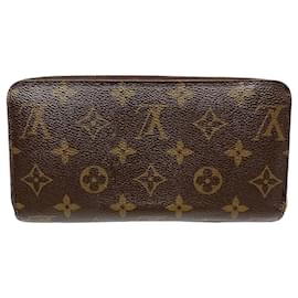 Louis Vuitton-Cartera Louis Vuitton Zippy-Castaño