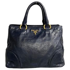 Prada Vitello Navy blue