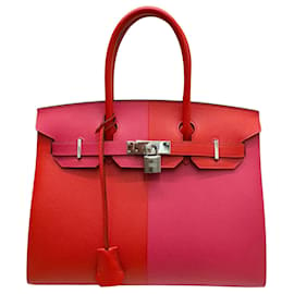 Hermès-HERMES BIRKIN 30-Roja