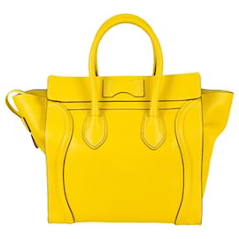 Céline-Céline Luggage-Yellow