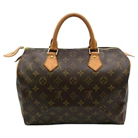 Louis Vuitton-Louis Vuitton Speedy 30-Castaño