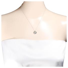 Tiffany & Co-Von Tiffany & Co ausgekleidetes Plaketten-Coeur-Silber