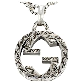 Gucci-Gucci lined g-Silvery