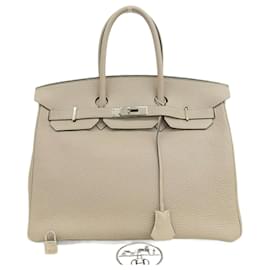 Hermès-HERMES BIRKIN 35-Beige