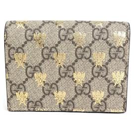 Gucci-Gucci Portefeuille animalier-Braun