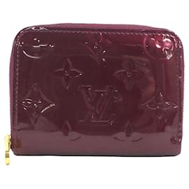 Louis Vuitton-Louis Vuitton Zippy Coin Purse-Dark red