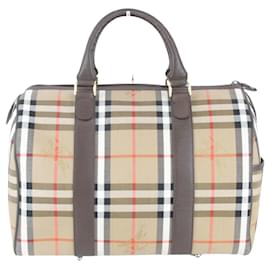 Burberry-Burberry Nova Check-Marrone