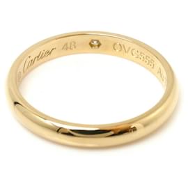 Cartier-cartier 1895 Wedding ring-Golden