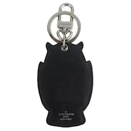 Louis Vuitton-Louis Vuitton Bijoux de sac chaîne et porte clés-Black
