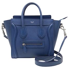 Céline-Céline Luggage-Navy blue