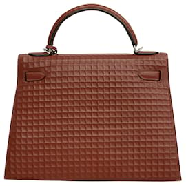 Hermès-hermes kelly 32-Marrone