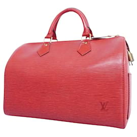 Louis Vuitton-Louis Vuitton Speedy 35-Rouge