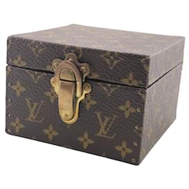 Louis Vuitton-Louis Vuitton boîte à bijoux-Marrom