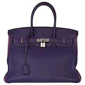 Hermès-Hermès Birkin 35-Purple