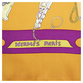 Hermès-HERMES CARRE 90-Laranja
