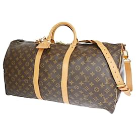 Louis Vuitton-Louis Vuitton Keepall Bandouliere 55-Marron