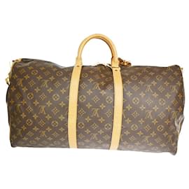 Louis Vuitton-Louis Vuitton Keepall Bandouliere 55-Marron