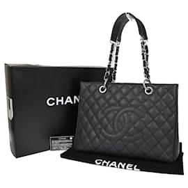 Chanel-Chanel GST (großartige Einkaufstasche)-Schwarz