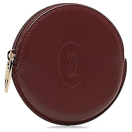 Cartier-CARTIER Clutch bagsLeather-Red