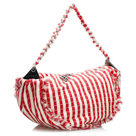 Chanel-CHANEL Travel bagsCloth-Red