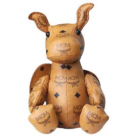 MCM Brown dragon plush Brown