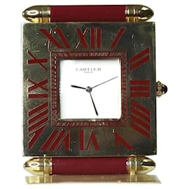 Cartier-Reloj de bolsillo de ORO-Dorado