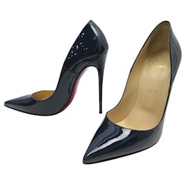 Christian Louboutin-NEW CHRISTIAN LOUBOUTIN SHOES SO KATE PUMPS 39 NEW PUMPS SHOES-Navy blue