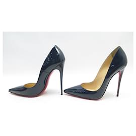 Christian Louboutin-NEW CHRISTIAN LOUBOUTIN SHOES SO KATE PUMPS 39 NEW PUMPS SHOES-Navy blue