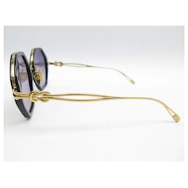 Fred-FRED CHANCE INFINITE FG SUNGLASSES40026U-01B METAL + SUNGLASSES CASE-Golden