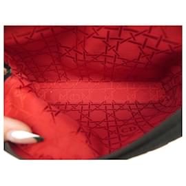 Christian Dior-KIT DE MAQUILLAJE VINTAGE CHRISTIAN DIOR CAM43010 Bolsa de lona-Negro
