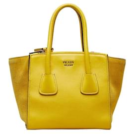 Prada-Glace Calf Twin Pocket Tote-Other