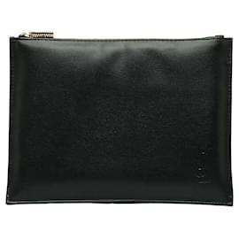 Yves Saint Laurent-Leather Clutch-Other