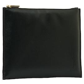 Yves Saint Laurent-Leather Clutch-Other