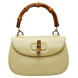 Autre Marque-Bamboo Handle Bag 0633-Other