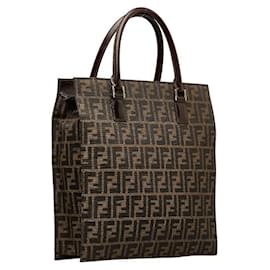 Fendi-Zucca Canvas Tote Handle Bag-Other